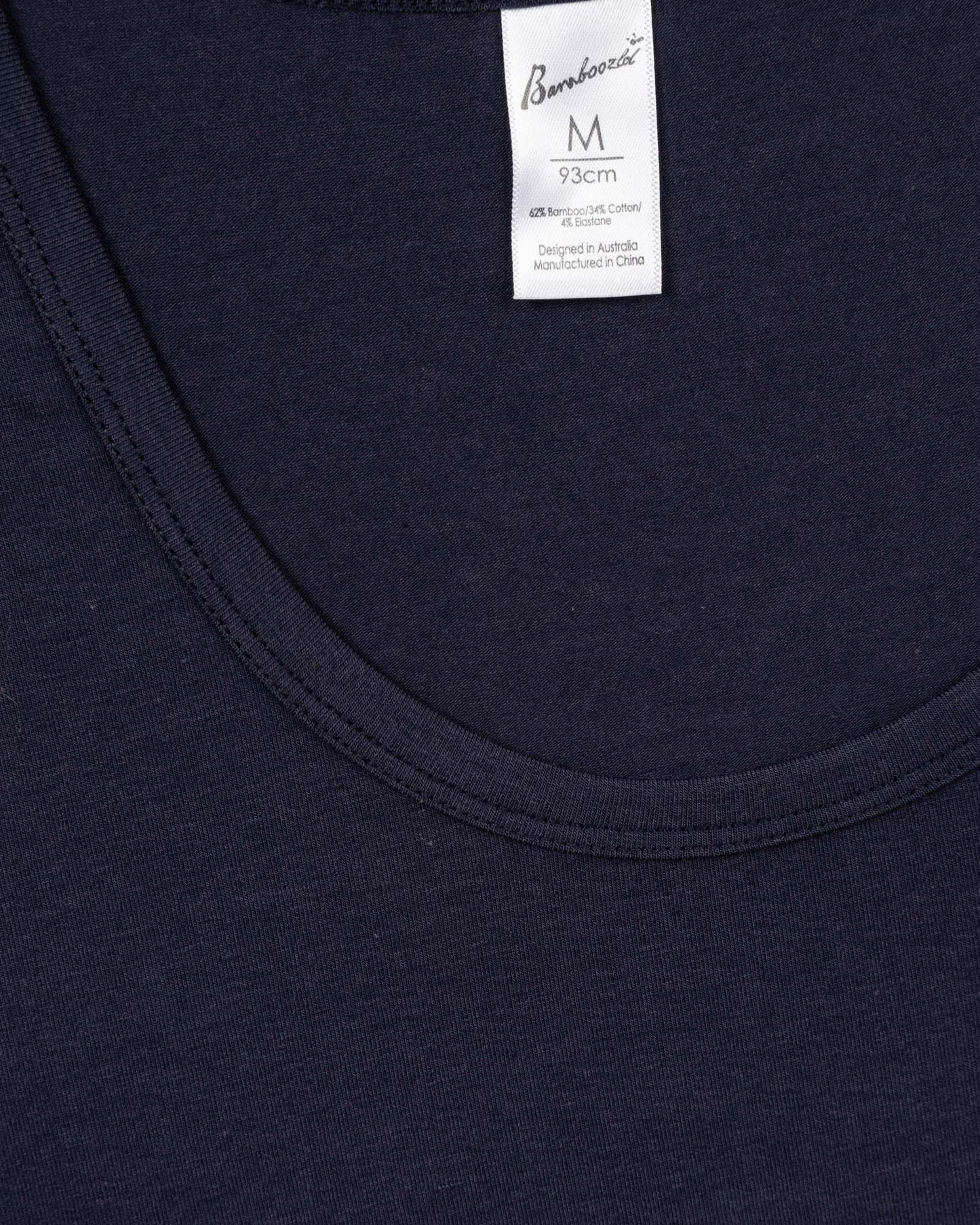 womens navy bamboo sleep tee 