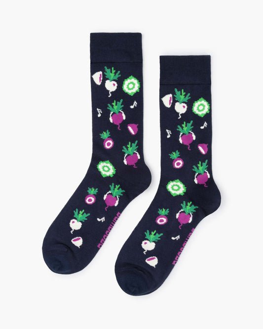 MENS LETTUCE TURNIP THE BEET BAMBOO SOCK
