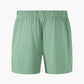 sage jersey boxer shorts with a button