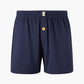 navy jersey boxer shorts with a button