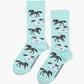 WOMENS WILD HORSES BAMBOO SOCK