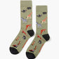 MENS WILD THINGS BAMBOO SOCK
