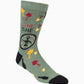 MENS TIME TO WINE DOWN BAMBOO SOCK