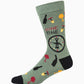 MENS TIME TO WINE DOWN BAMBOO SOCK