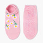 WOMENS YOGA DAISIES GRIP ANKLE