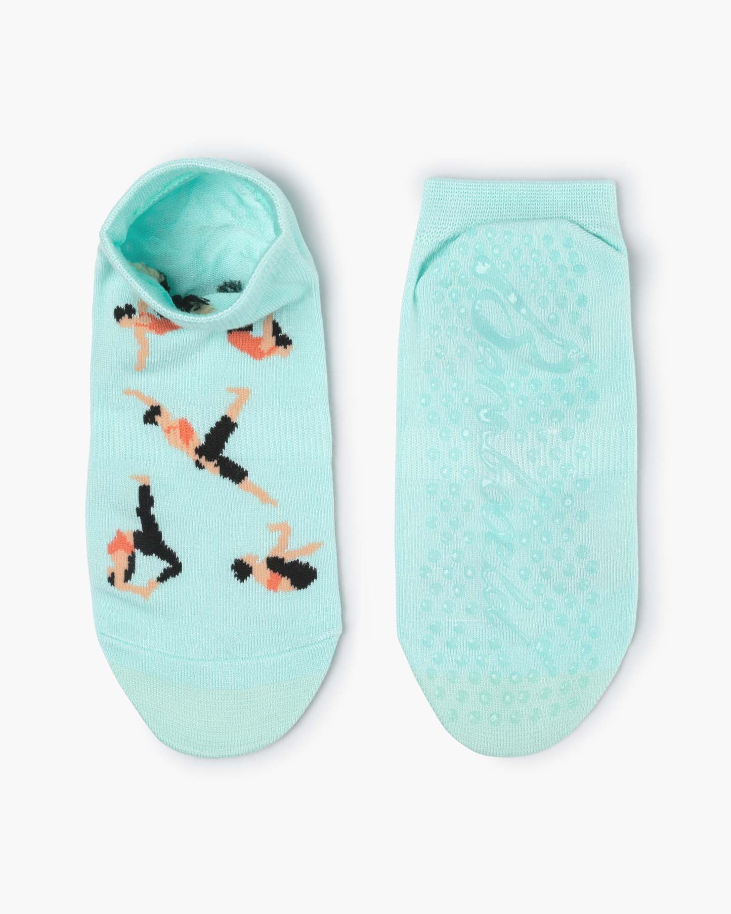 WOMENS YOGA POSES GRIP ANKLE