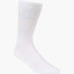 white sports sock with a penguin design