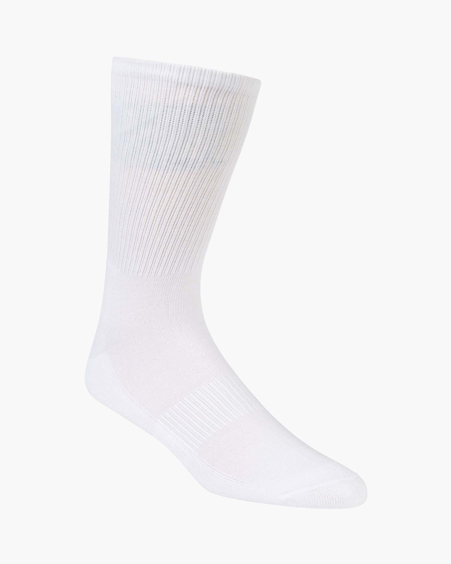 white sports sock with a penguin design