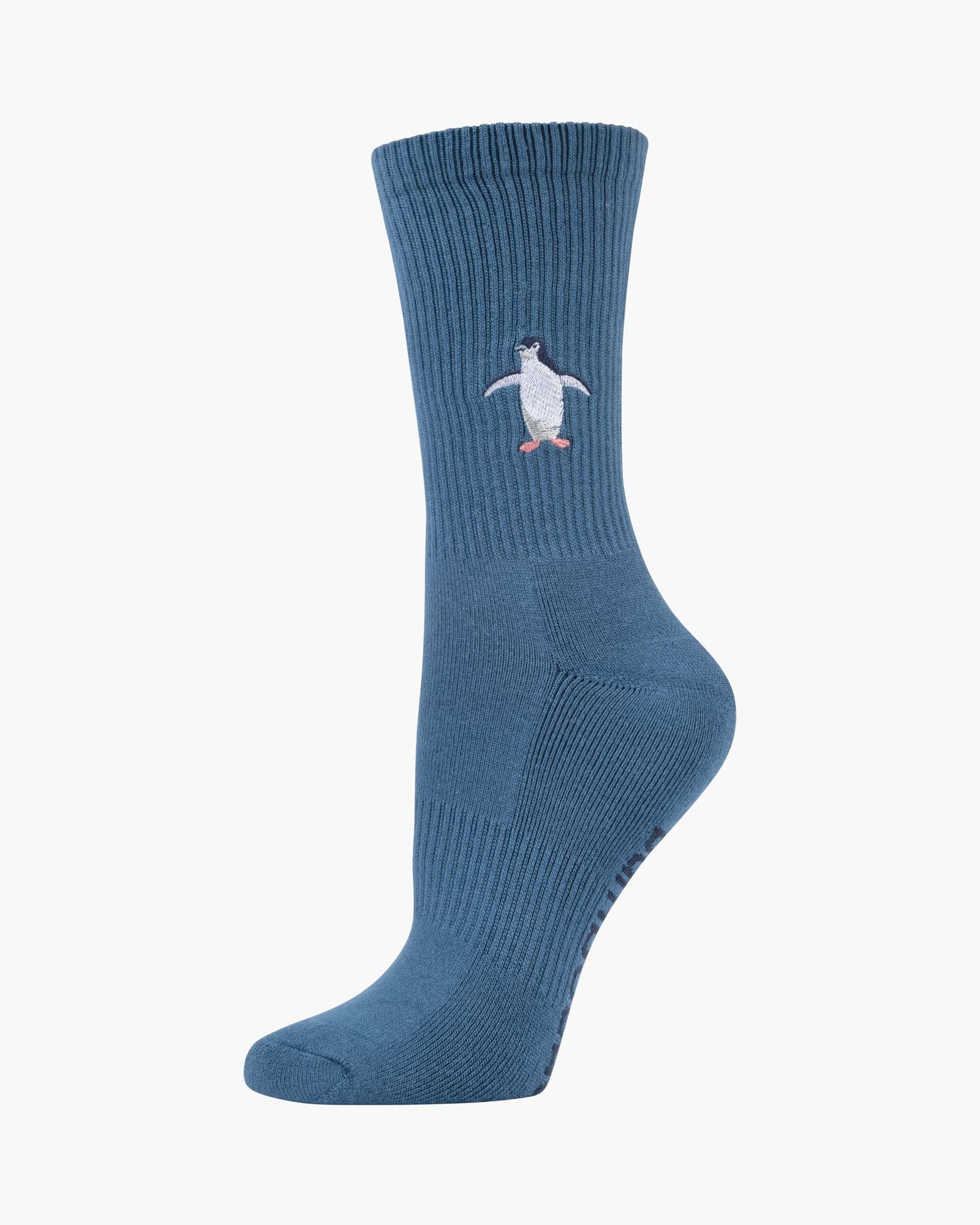 denim crew penguin sock