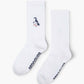 white crew penguin sock