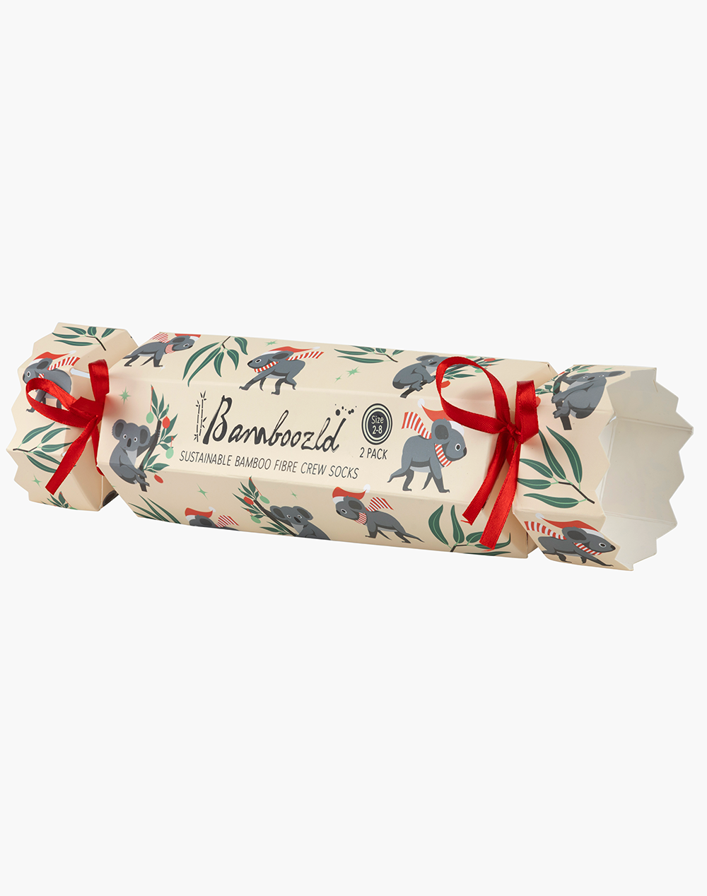 WOMENS AUSSIE CHRISSY 2PK XMAS CRACKER