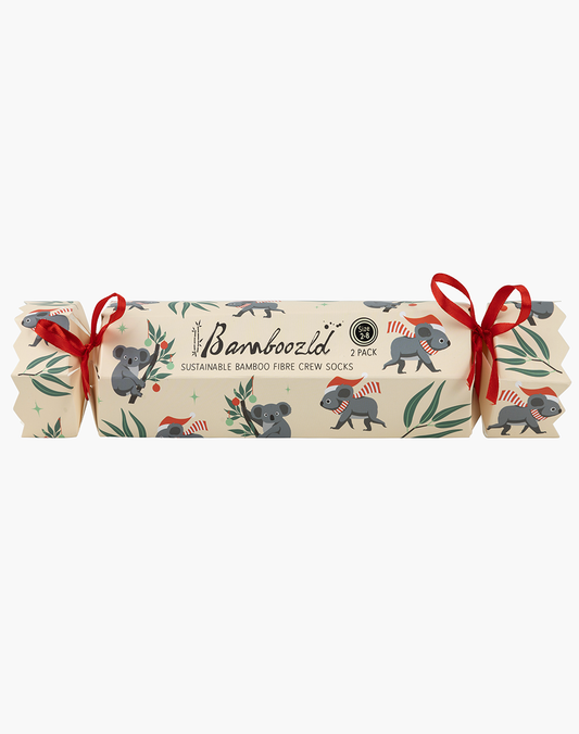 WOMENS AUSSIE CHRISSY 2PK XMAS CRACKER