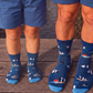 2PK DUO MENS & KIDS PENGUINS BAMBOO SOCKS