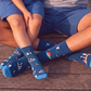 2PK DUO MENS & KIDS PENGUINS BAMBOO SOCKS