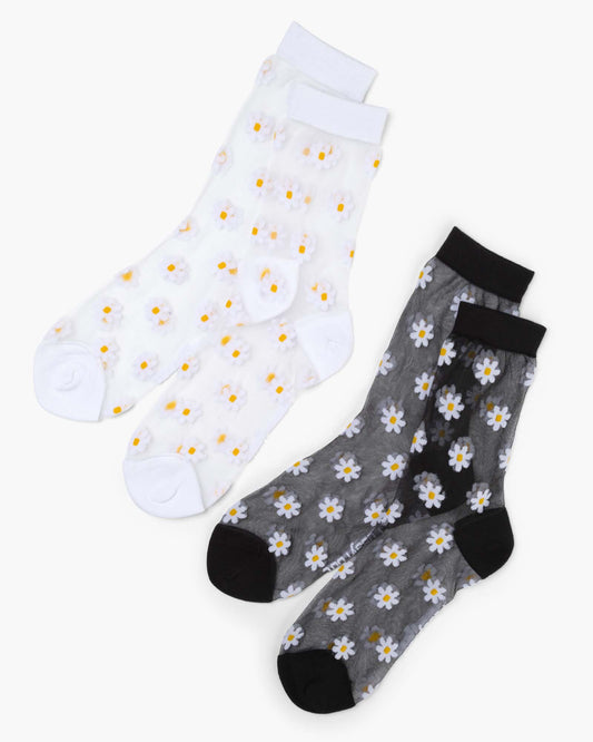 2PK DAISY SHEER QUARTERS