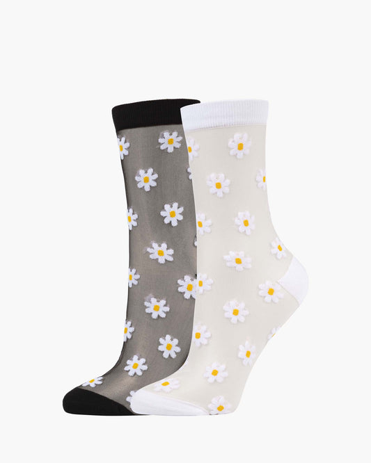 2PK DAISY SHEER QUARTERS