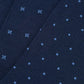 2PK MERCERISED COTTON CROSS & DOT DRESS CREW