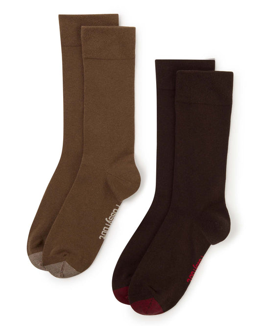 2PK COMFORT COTTON PLAIN CREW