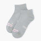 Three pairs of pastel coloured sports ankle socks 
