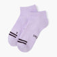 Three pairs of pastel coloured sports ankle socks 