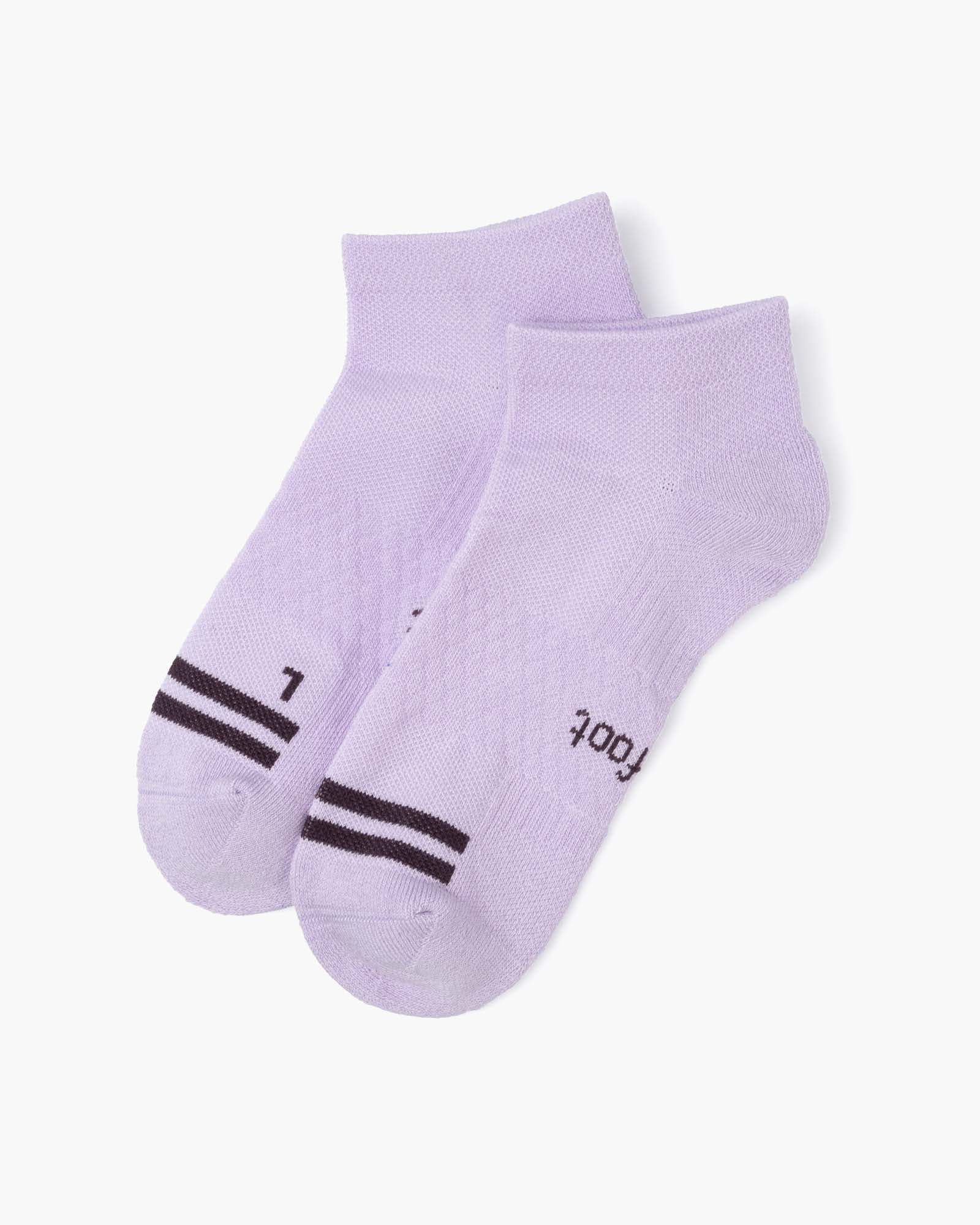 Three pairs of pastel coloured sports ankle socks 