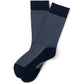 MENS CONTRAST STITCH DRESS CREW 2PK GIFT BOX