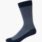MENS CONTRAST STITCH DRESS CREW 2PK GIFT BOX