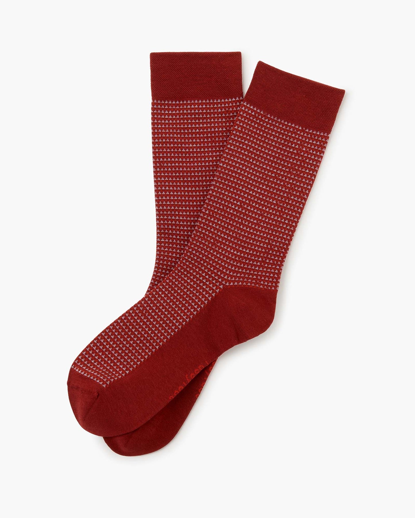 MENS CONTRAST STITCH DRESS CREW 2PK GIFT BOX