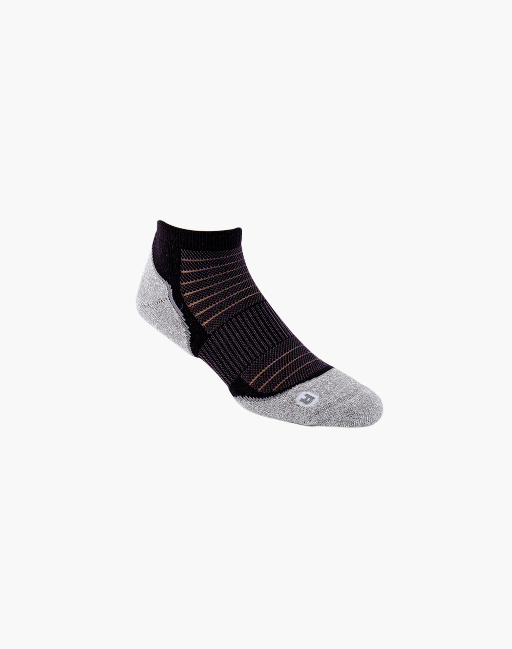 black ankle sports socks