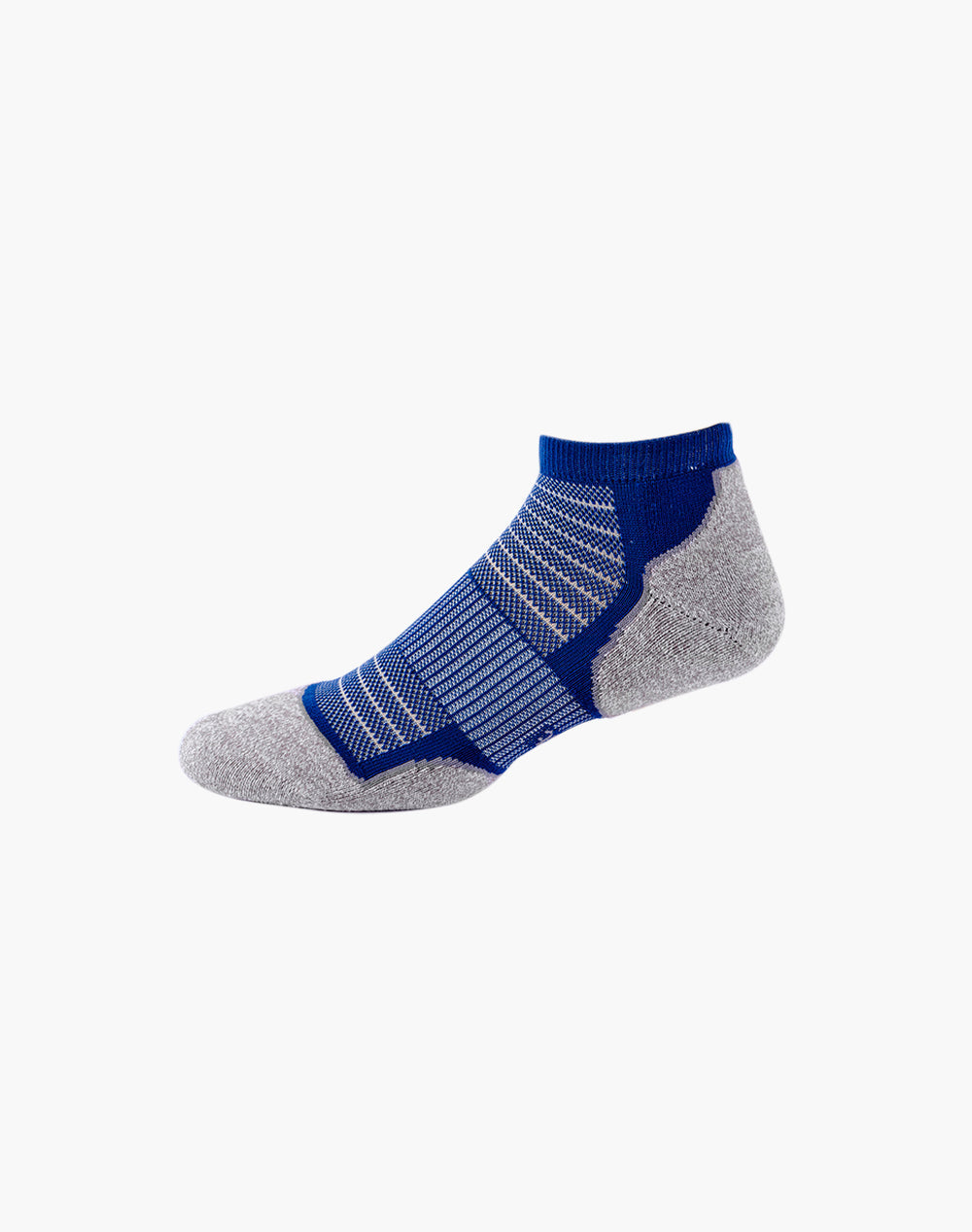 navy ankle sports socks