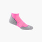 pink ankle sports socks
