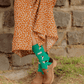 WOMENS BORDER COLLIE BAMBOO SOCK