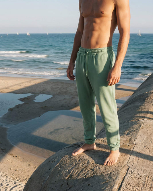 MENS SAGE COMFY BAMBOO JERSEY SLEEP PANT