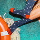 MENS ANCHORS BAMBOO SOCK