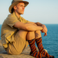 MENS INDIGENOUS AUSTRALIAN PLATYPUS BAMBOO SOCK