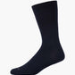 black wool blend sock