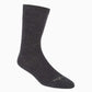 charcoal wool blend sock
