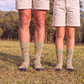 2PK DUO MENS & KIDS WILD THINGS BAMBOO SOCKS
