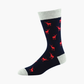 MENS DITSY DEER BAMBOO SOCK