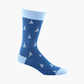 MENS DITSY SAILING BAMBOO SOCK