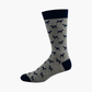 MENS DITSY DOG BAMBOO SOCK