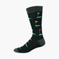 MENS GOLF GREEN BAMBOO SOCK
