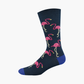 MENS BIG FLAMINGO BAMBOO SOCK