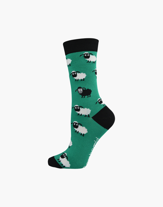 WOMENS SHEEP BAMBOO SOCKS