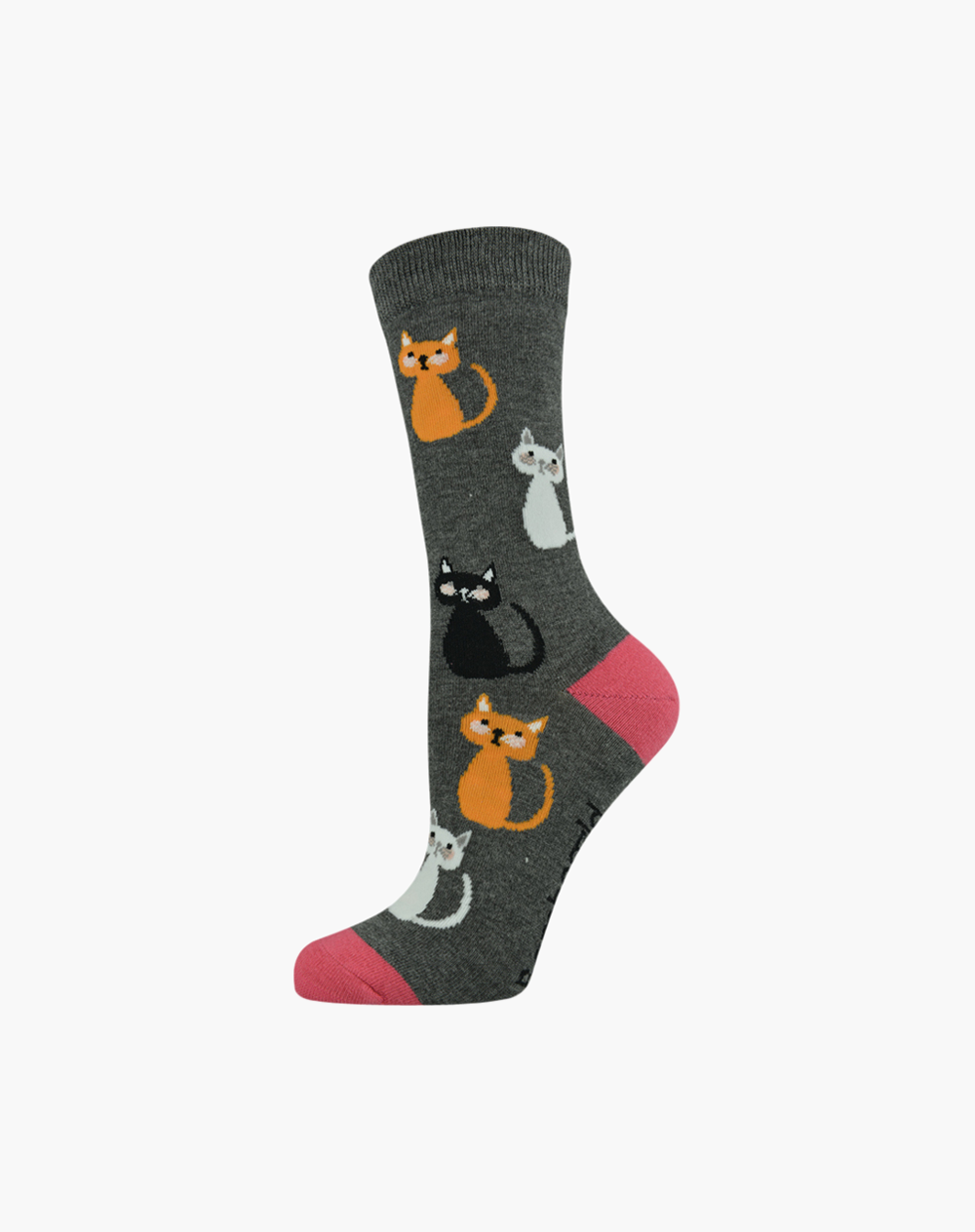 WOMENS KITTY CATS BAMBOO SOCK