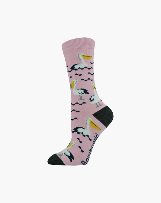 WOMENS PELICAN BAMBOO SOCK