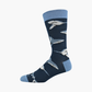 MENS JAWS BAMBOO SOCK