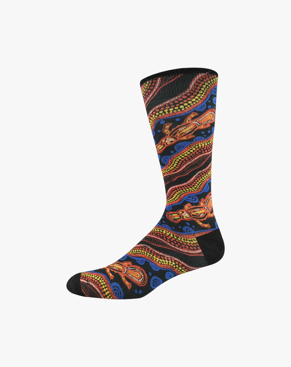 MENS INDIGENOUS AUSTRALIAN PLATYPUS BAMBOO SOCK