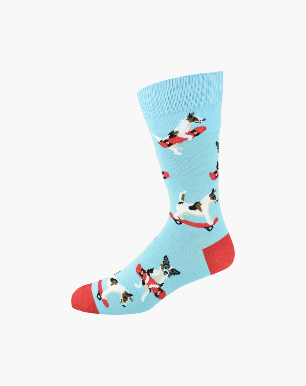 MENS JACK RUSSELL BAMBOO SOCK CARD