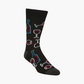 MENS RED WINE BAMBOO SOCKS
